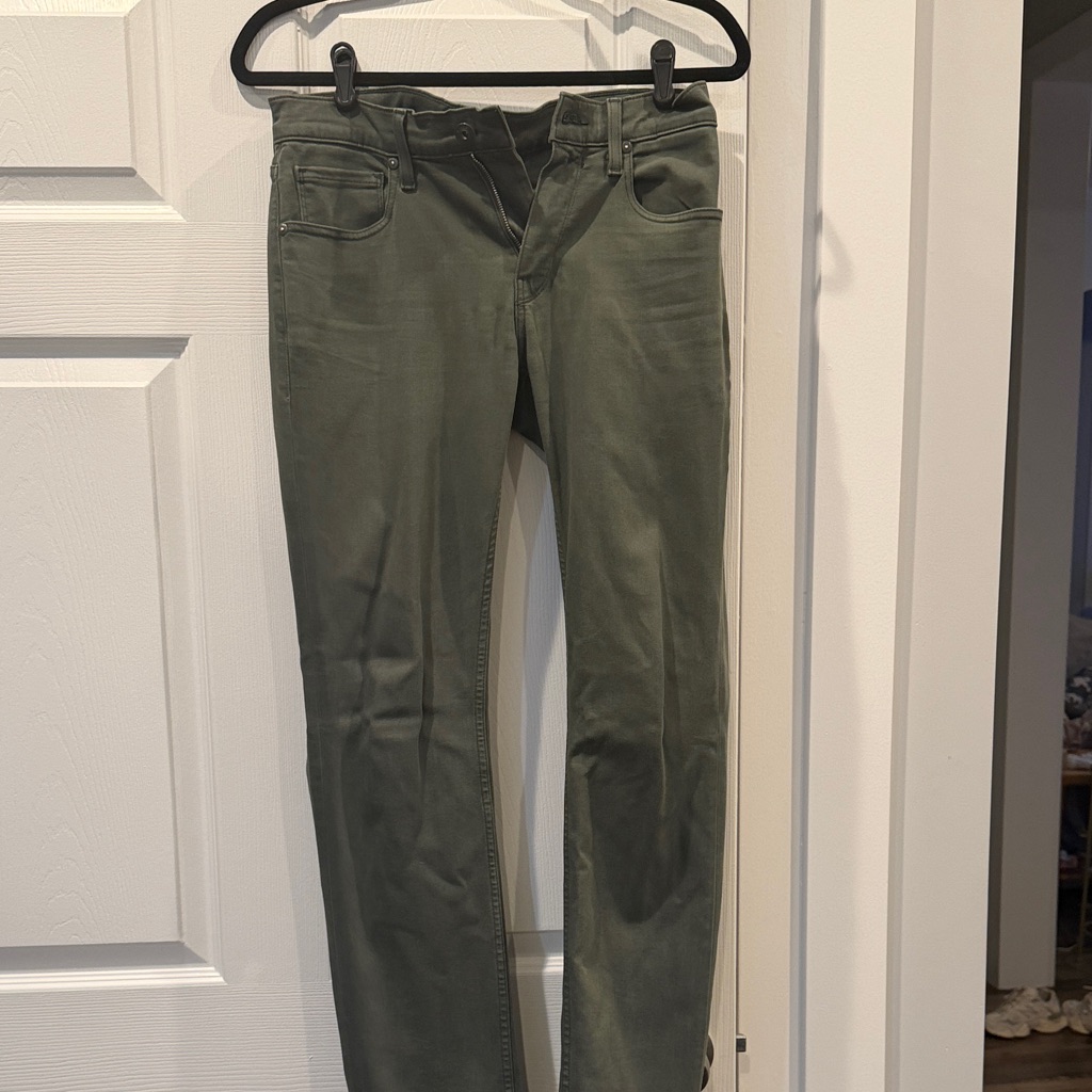 Vintage Dark Forest Paige Federal Pants Size 29. Barely Worn.
